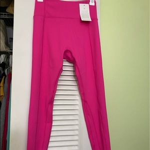 Buffbunny oasis leggings Miami vice PINK sz Medium NWT